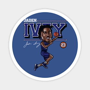 Jaden Ivey Detroit Cartoon Magnet